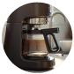 a coffee percolator with a Robertshaw water valve brews