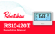 thumbnail image of English RS10420T Wall Thermostat Install Manual PDF