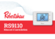 thumbnail image of RS9110 Programmable Wall Thermostat Install Manual in French PDF