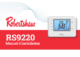 thumbnail image of RS9220 Programmable Wall Thermostat Install Manual in French PDF