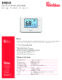 thumbnail image of Vietnamese RS8110 Wall Thermostat Sell Sheet PDF
