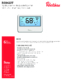 thumbnail image of Vietnamese RS9423T Thermostat Sell sheet PDF
