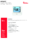 thumbnail image of RS9423T Wall Thermostat Sell Sheet PDF